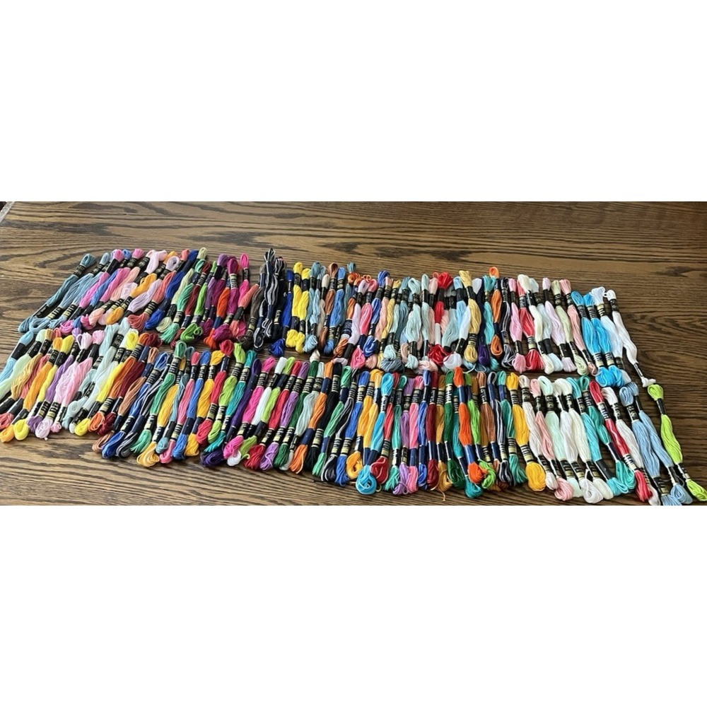 142 Iris Craft Thread Skeins Multicolor Variegated Embroidery Floss Cross Stitch